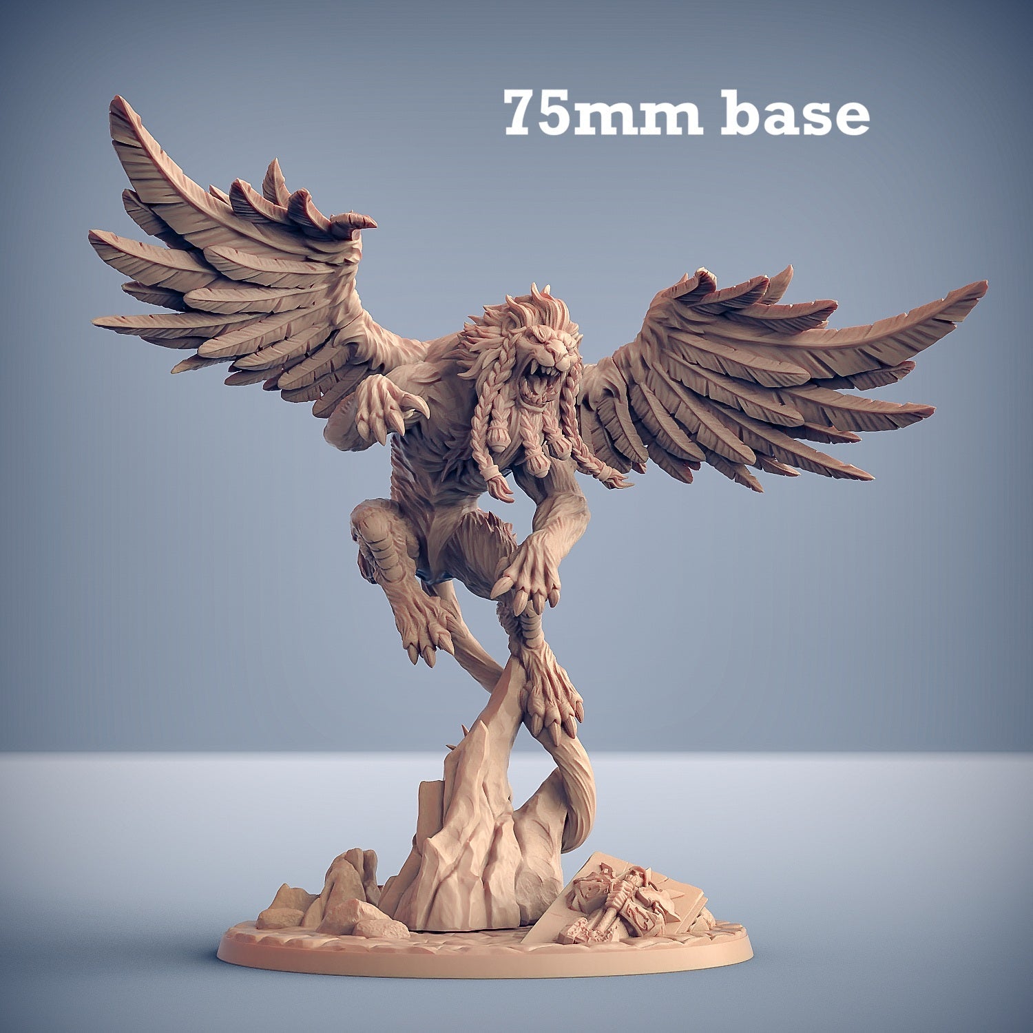 Proudmane Winged Lion (Archon With or Without Rider)