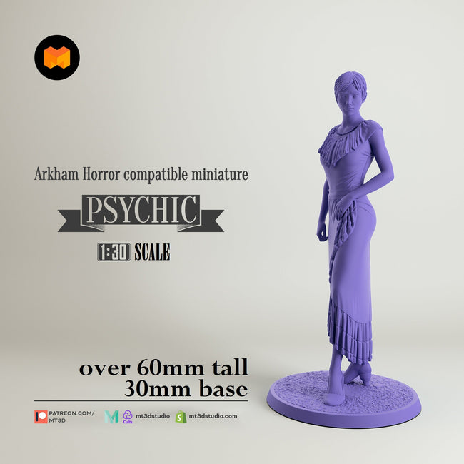 Arkham Compatible Investigator: The Psychic (Jacqueline Fine) - Hover Image