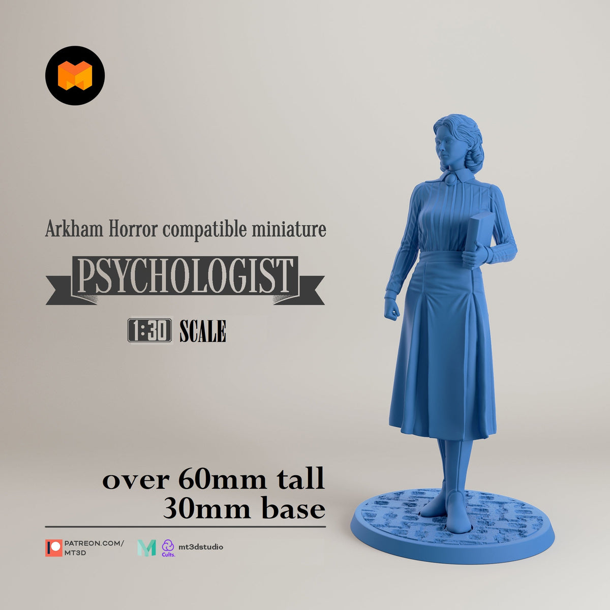 Arkham Compatible Investigator: The Psychologist (Carolyn Fern)