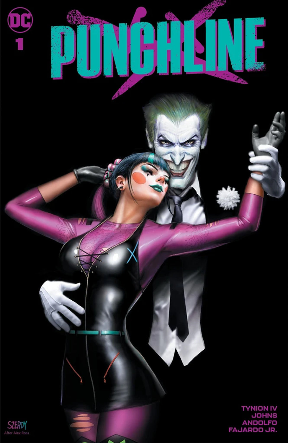 PUNCHLINE #1 (NATHAN SZERDY TRADE DRESS EXCLUSIVE VARIANT) COMIC ~ DC Comics Main image