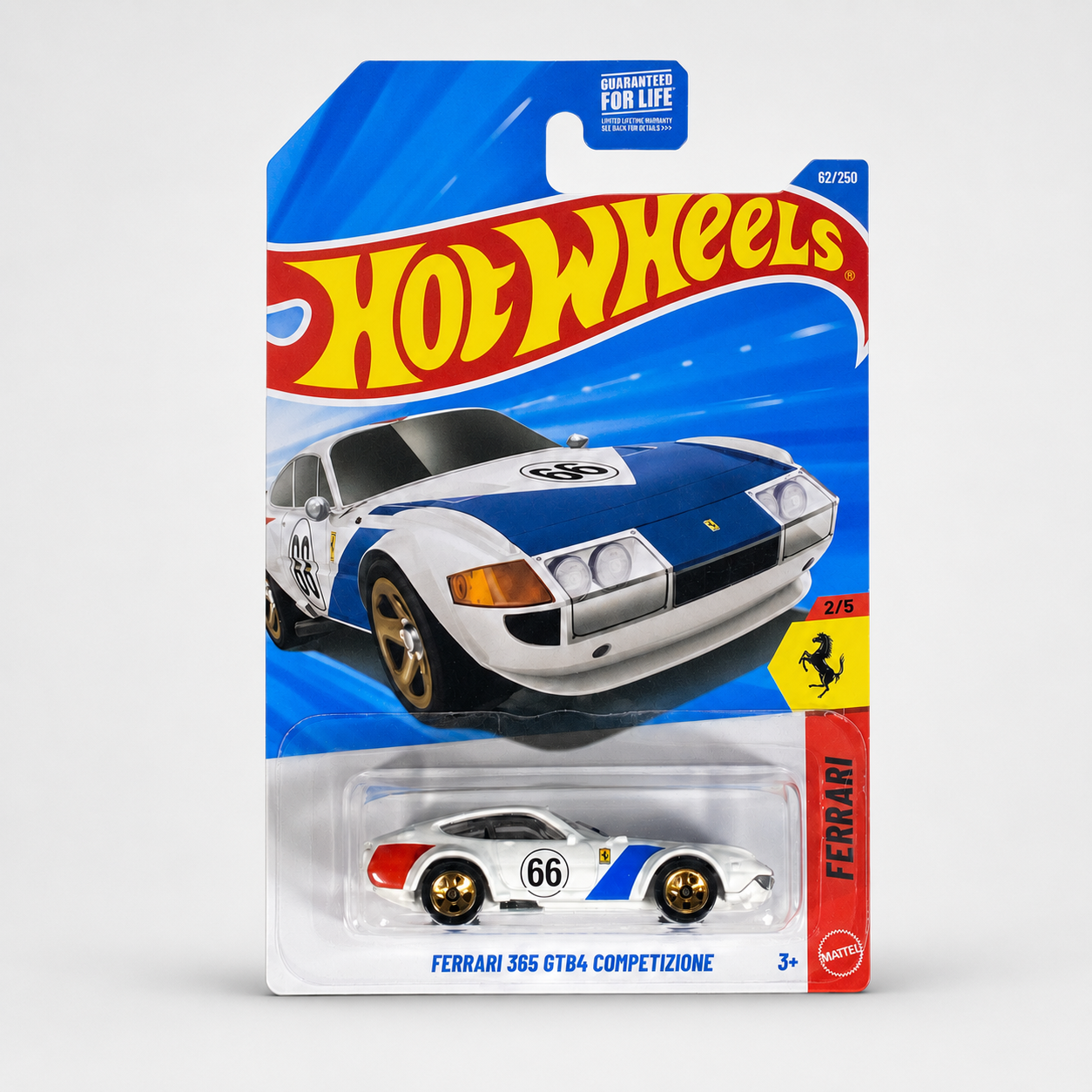 Hot Wheels Ferrari 365 GTB4 Competizone | Ferrari Series 2/5 - 62/250 Secondary image