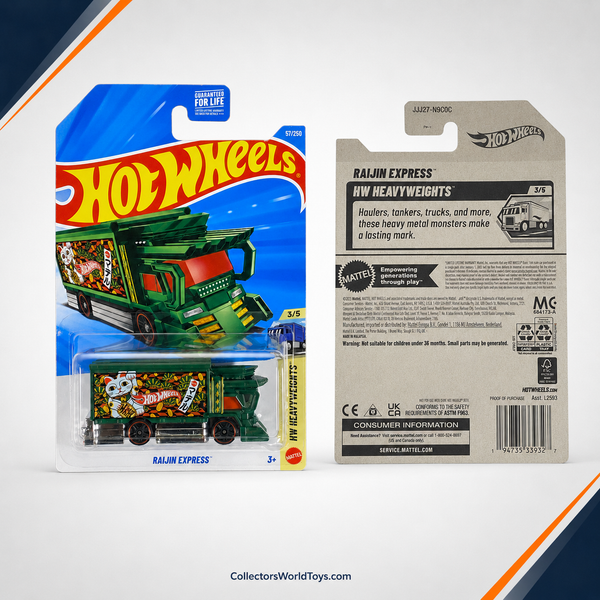 Hot Wheels Raijin Express | Heavy Weights Series 3/5 - 57/250