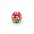 Rainbow Redux - 7 Piece DnD Dice Set | Acrylic RPG Gaming Dice - Collectors World Toys