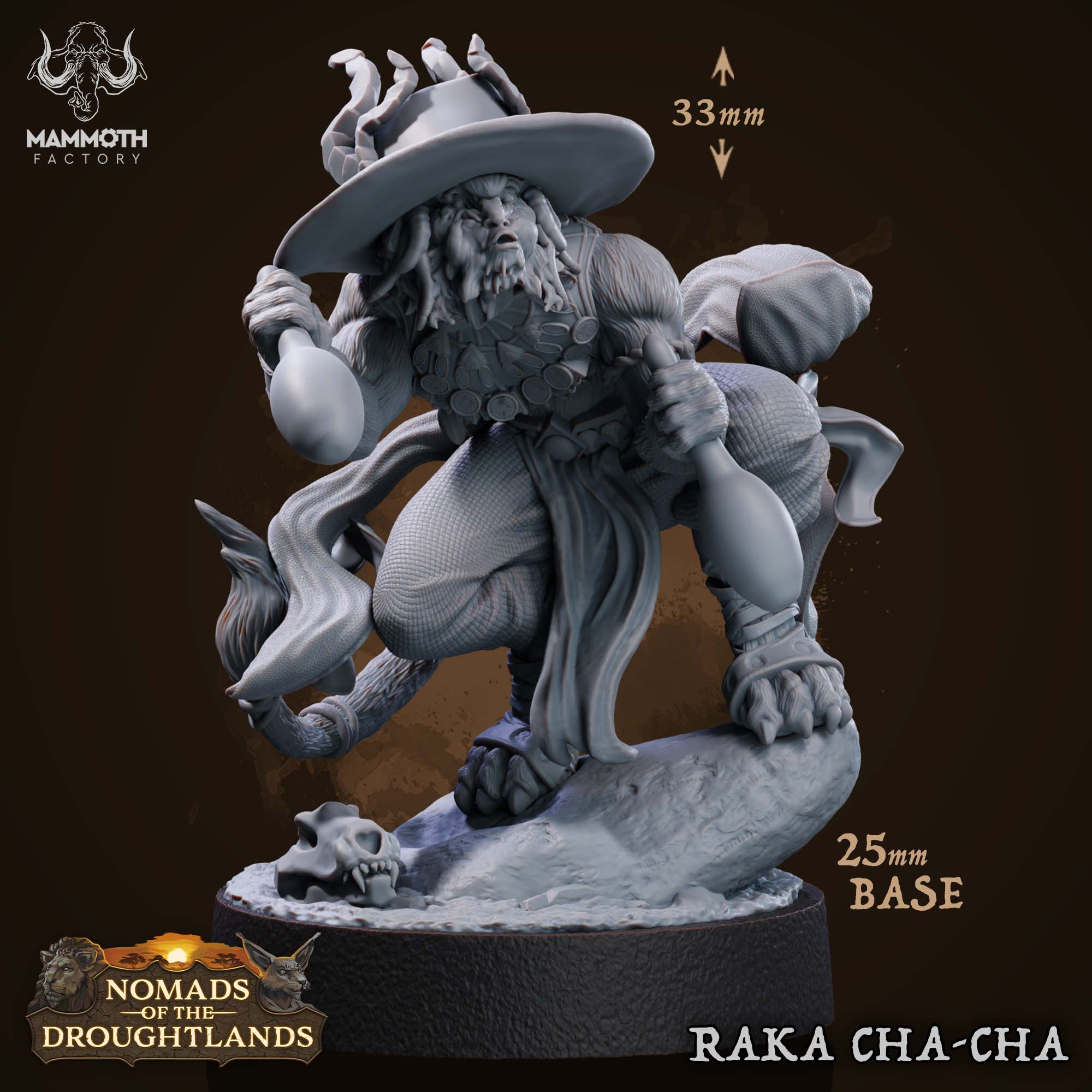 Raka Cha-Cha (Male Leonin Bard) Main image