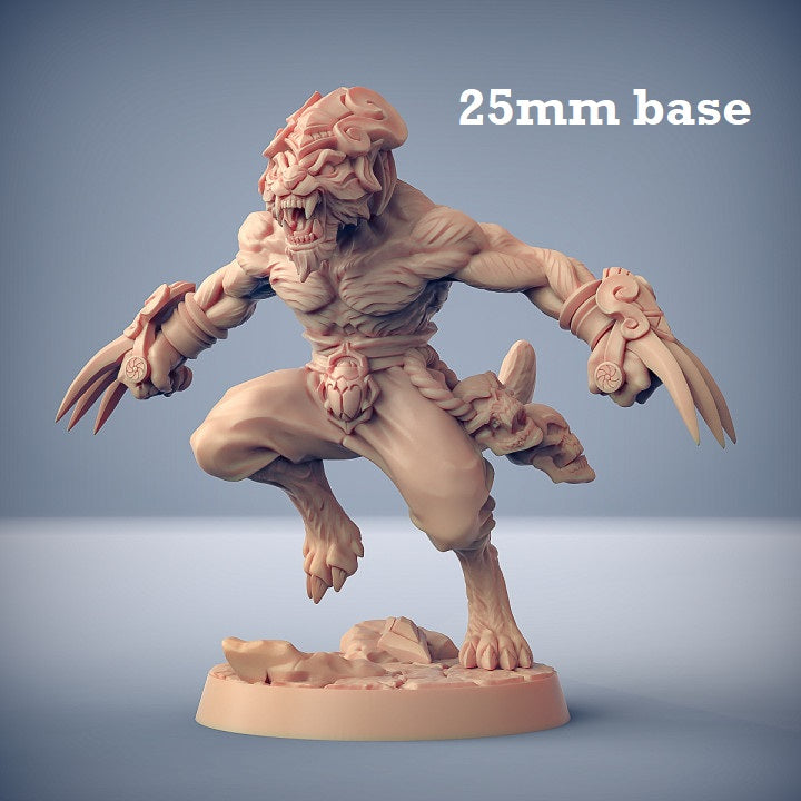 Rakshakin Headhunter: Sculpt C (Male Tabaxi Fighter) Main image
