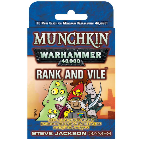 Munchkin Warhammer 40,000 - Rank and Vile Main image