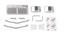 Towing Mirrors, for RC4WD Chevrolet Blazer and K10