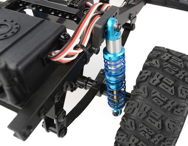 King Off-Road Racing Shocks 80mm (Silverr/Blue)