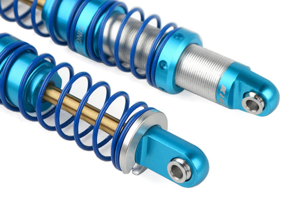 King Off-Road Racing Shocks 90mm (Silver/Blue)