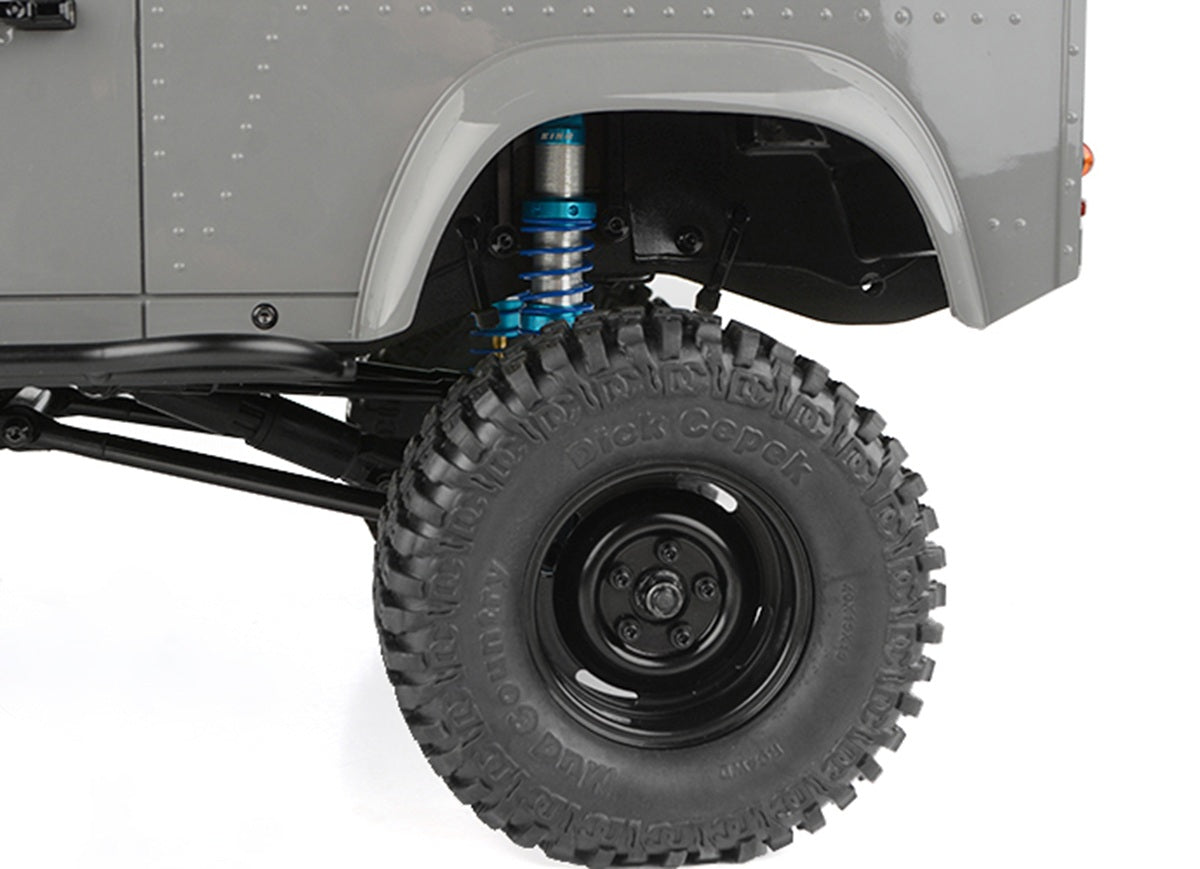 King Off-Road Racing Shocks 90mm (Silver/Blue)