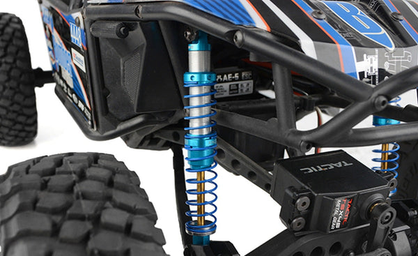 King Off-Road Racing Shocks 100mm (Silver/Blue)