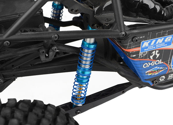 King Off-Road Racing Shocks 110mm (Silver/Blue)