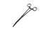 8" Locking Pliers, Curved, Stainless Steel (Black Finish)