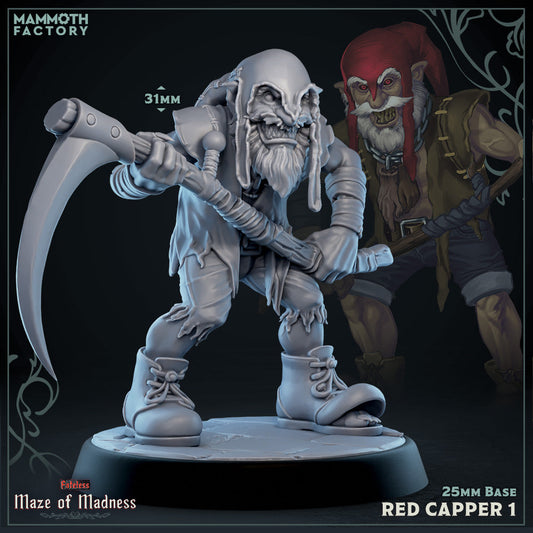 Red Capper 1 (Creepy Gnome)