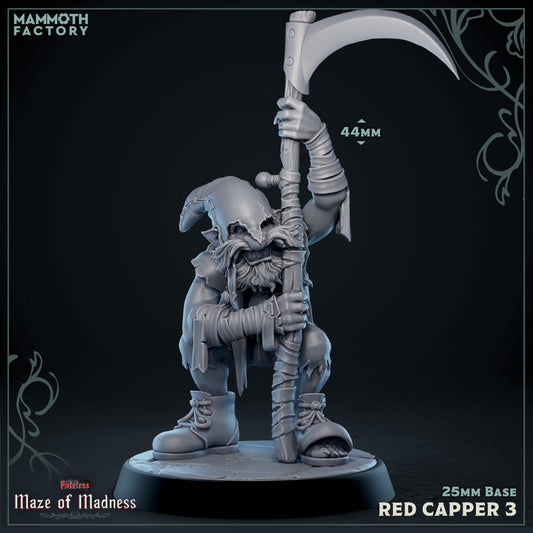 Red Capper 3 (Creepy Gnome)