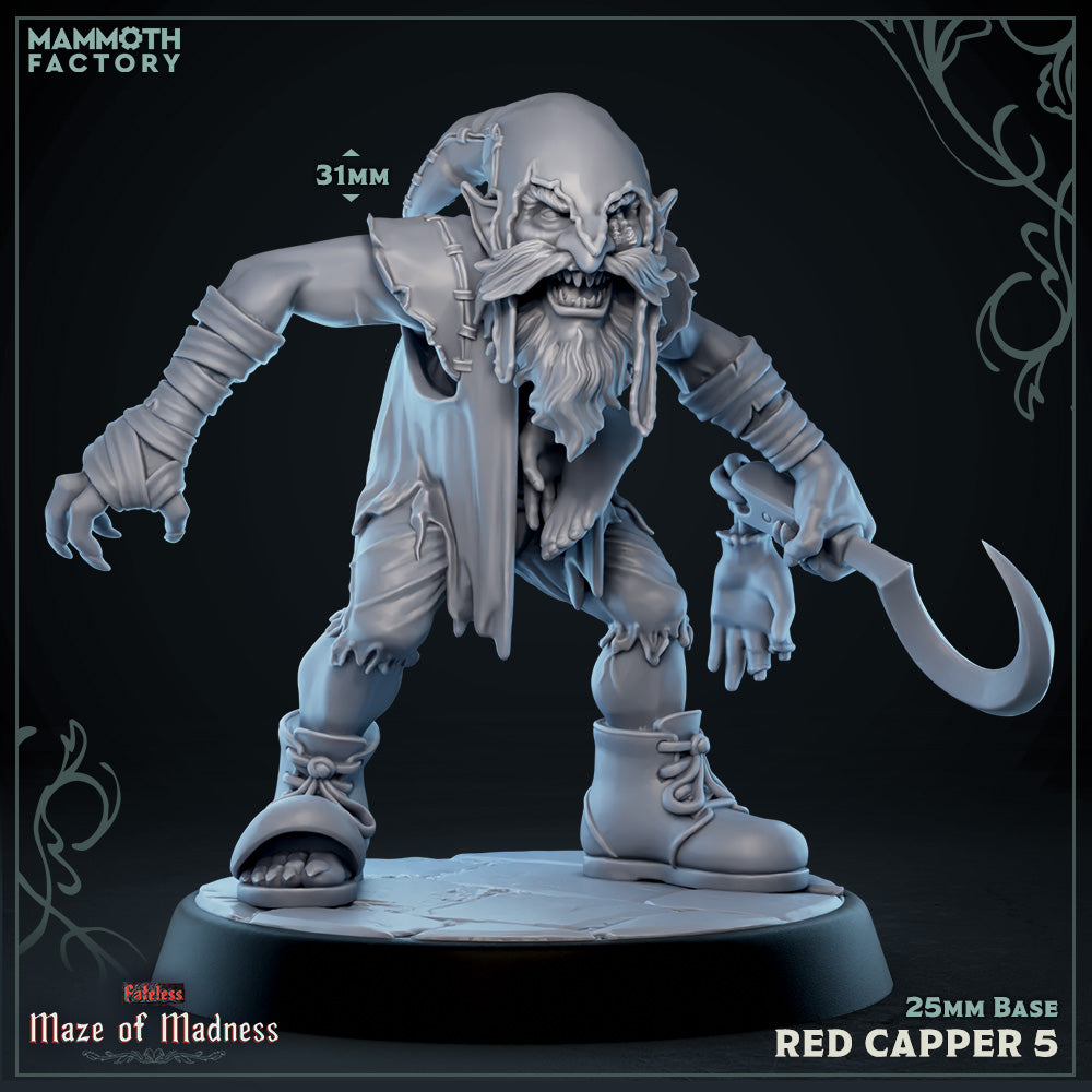 Red Capper 5 (Creepy Gnome)
