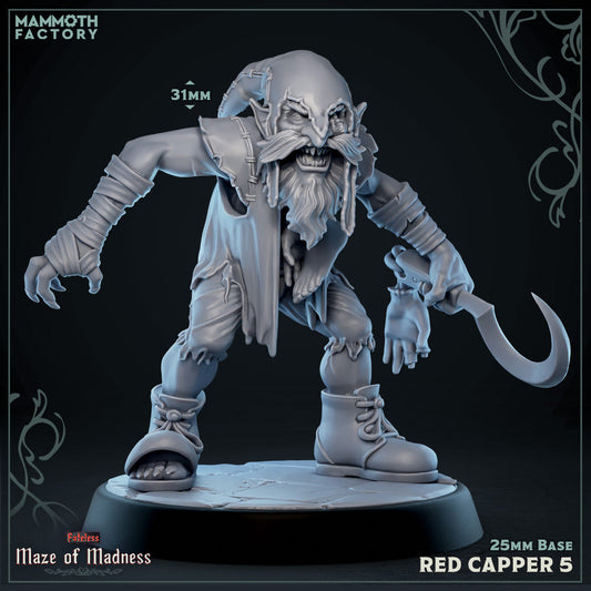 Red Capper 5 (Creepy Gnome)