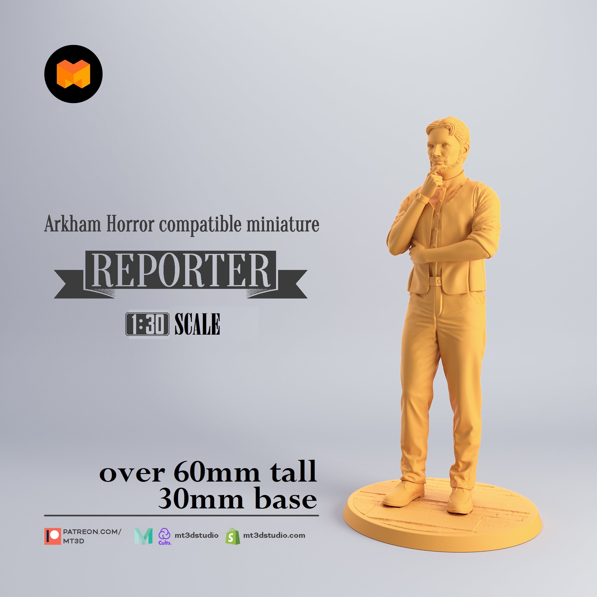 Arkham Compatible Investigator: The Reporter (Rex Murphy) Main image