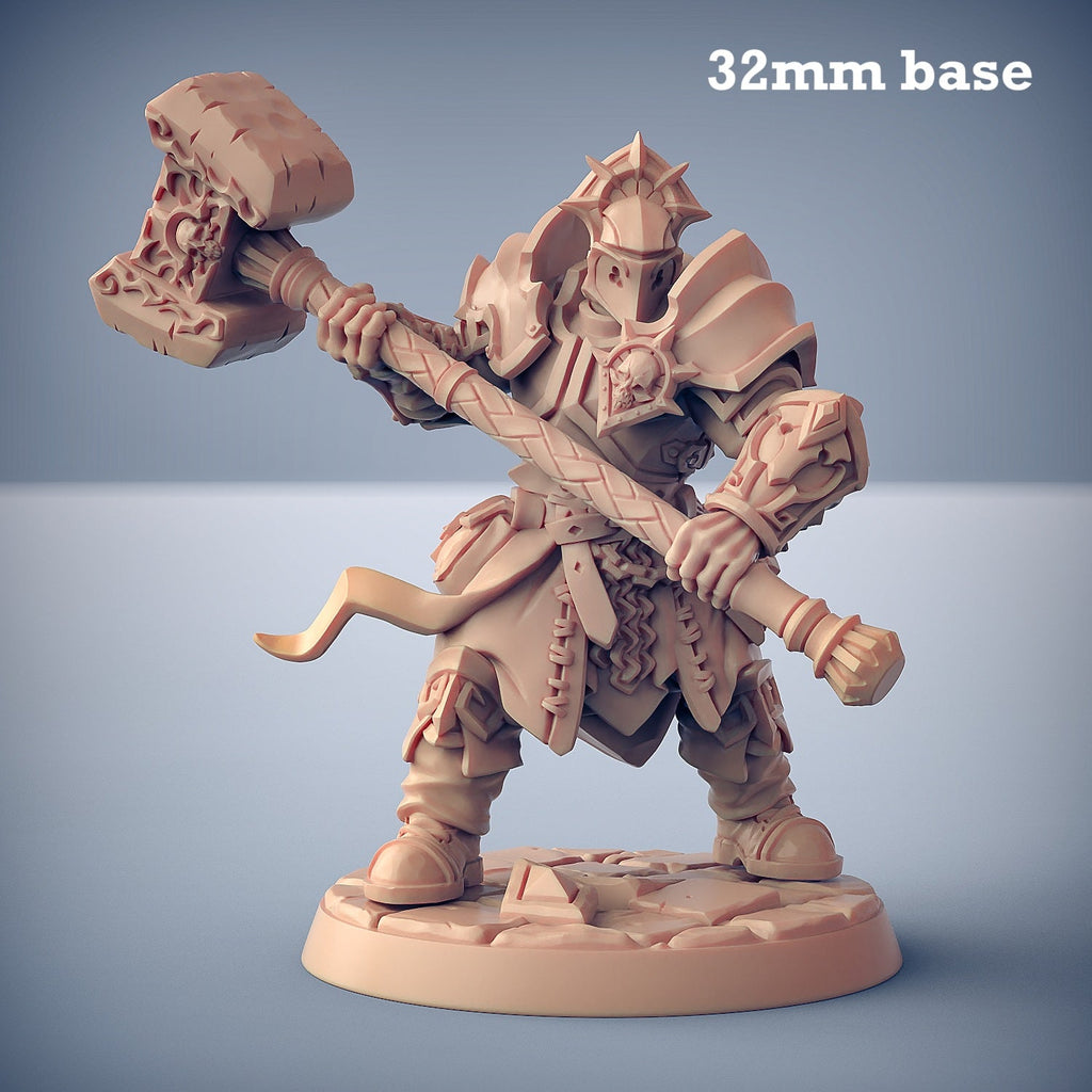 Requiem Templar: Sculpt B (Male Human Paladin) (Copy)
