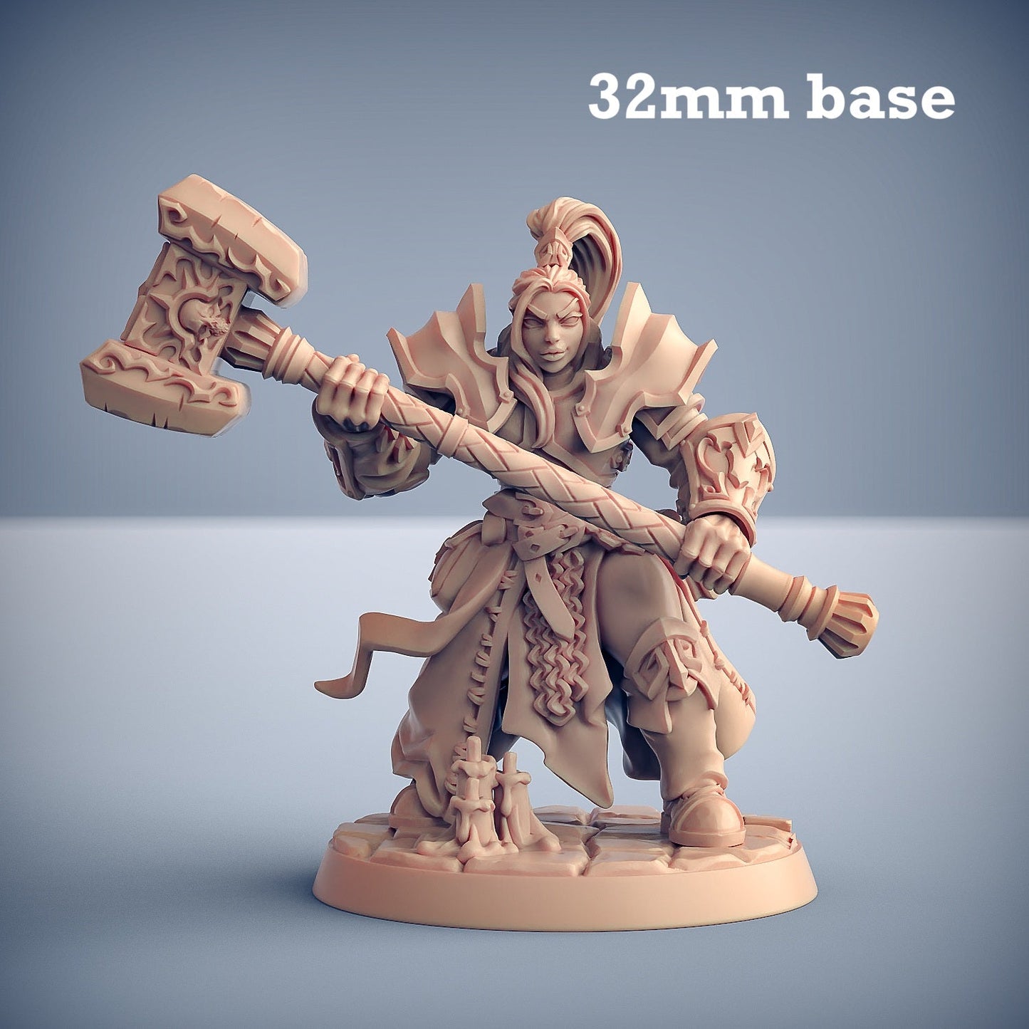 Requiem Templar: Sculpt E (Female Human Paladin)