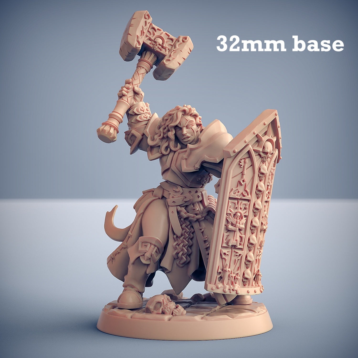 Requiem Templar: Sculpt F (Female Human Paladin)