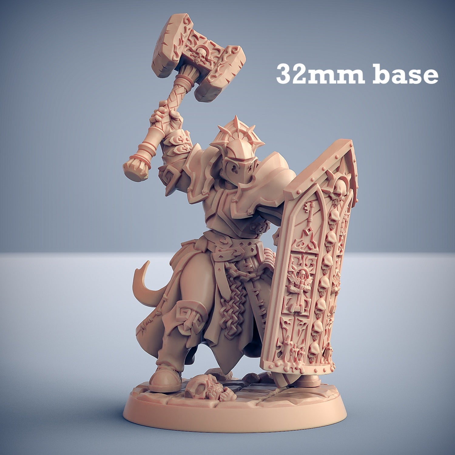 Requiem Templar: Sculpt F (Female Human Paladin)