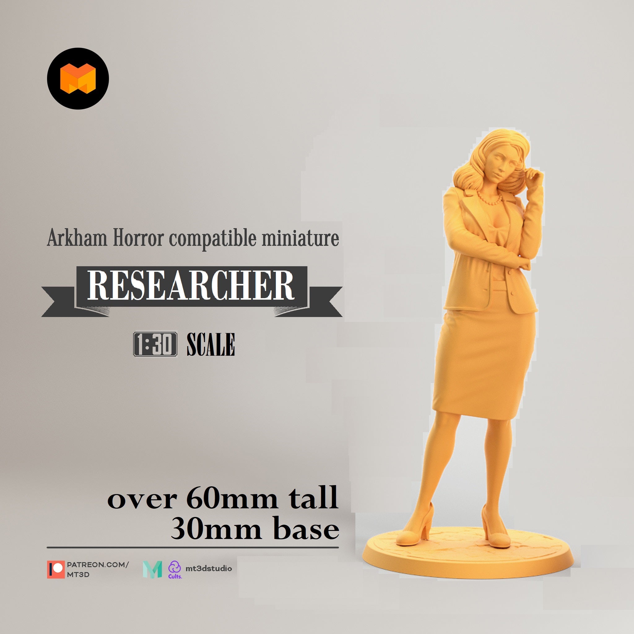 Arkham Compatible Investigator: The Researcher (Mandy Thompson) Main image