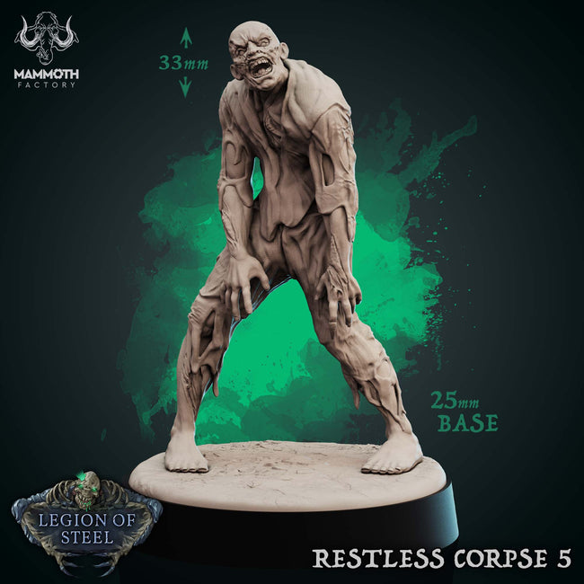 Restless Corpse: Sculpt 5 (Shambling Zombie) - Collectors World Toys Hover Image