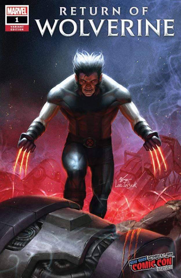 RETURN OF WOLVERINE #1 NYCC INHYUK LEE EXCLUSIVE VAR 2018 [INST] - Collectors World Toys Main image