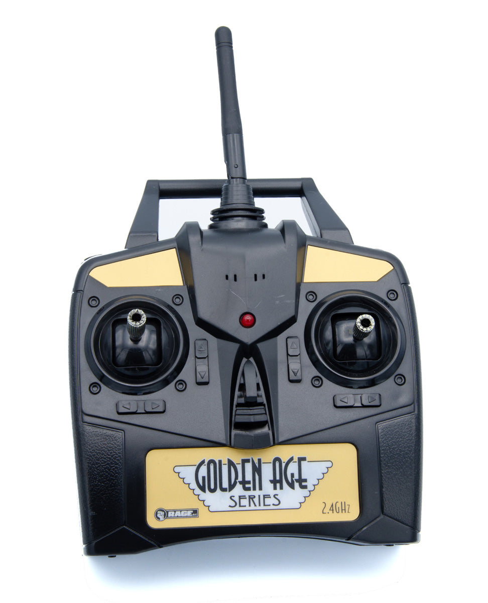 2.4Ghz 4-Channel Transmitter; Golden Age Series, Mode 2