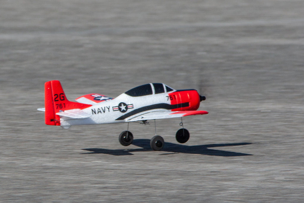 T-28 Trojan Micro RTF Airplane with PASS System