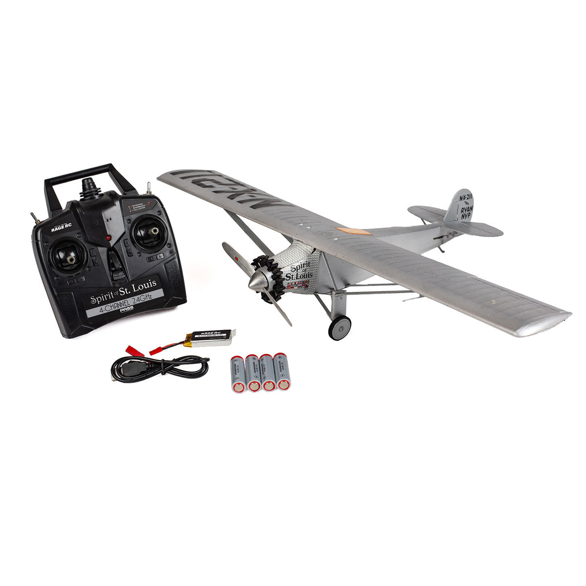 Spirit of St Louis 4-Ch Micro RTF Airplane