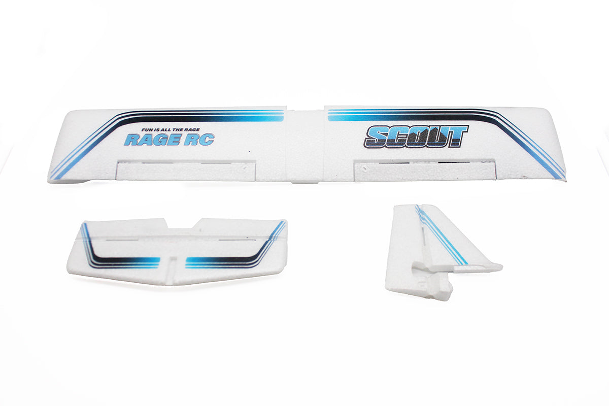 Printed Main Wing and Tail Set; Scout