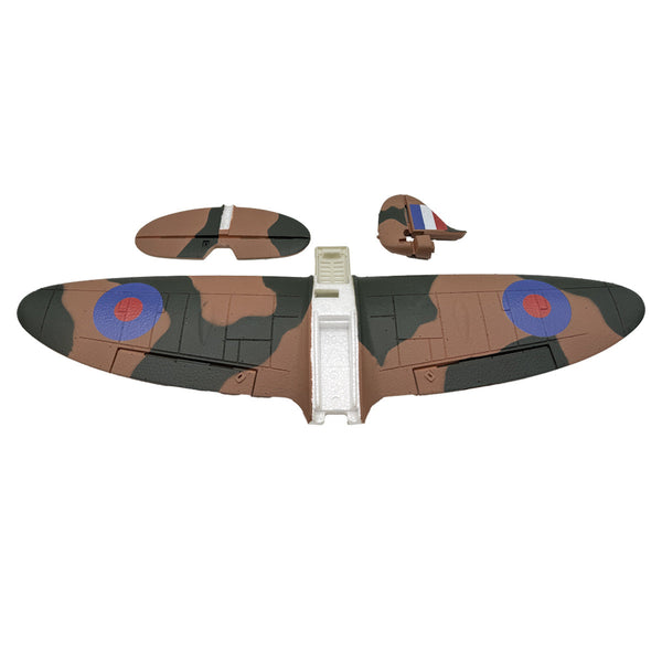 Painted Main Wing and Tail Set; Spitfire BL