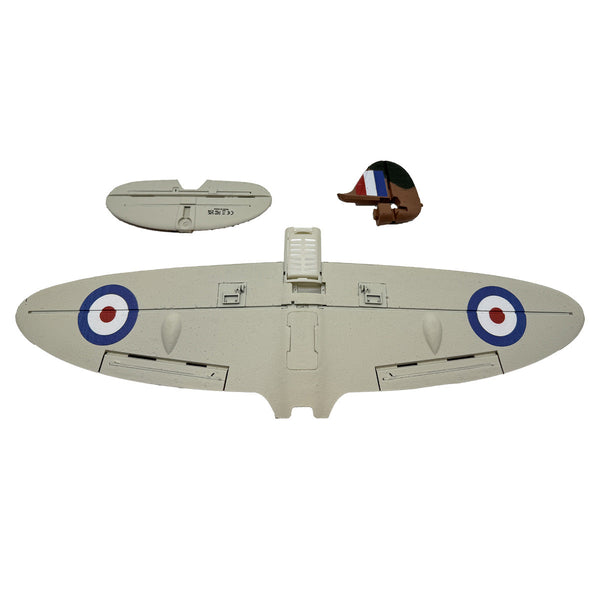 Painted Main Wing and Tail Set; Spitfire BL