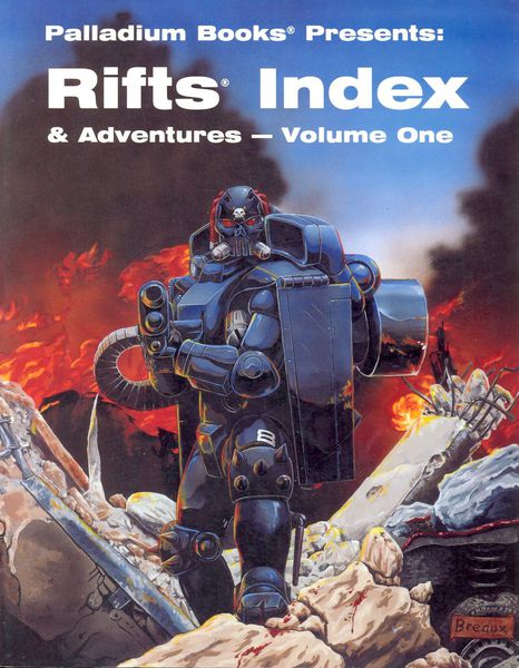 Rifts Index & Adventures Volume One - Collectors World Toys