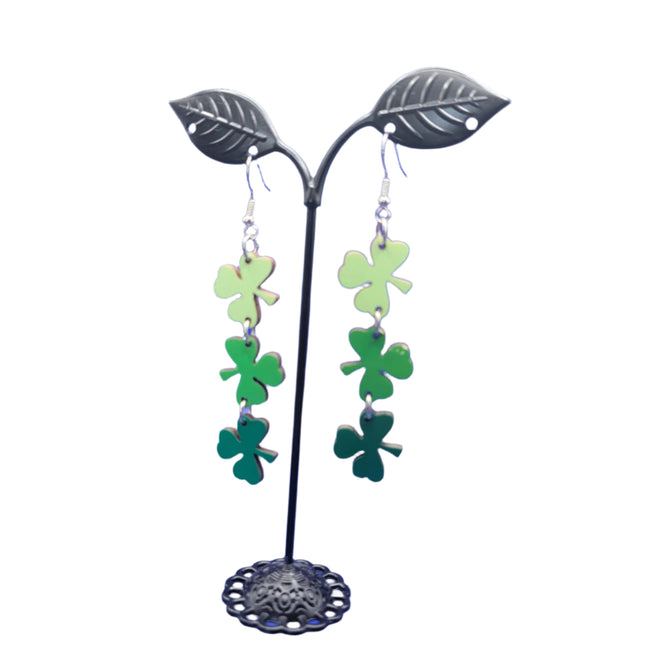 Shamrock Earrings Hover Image
