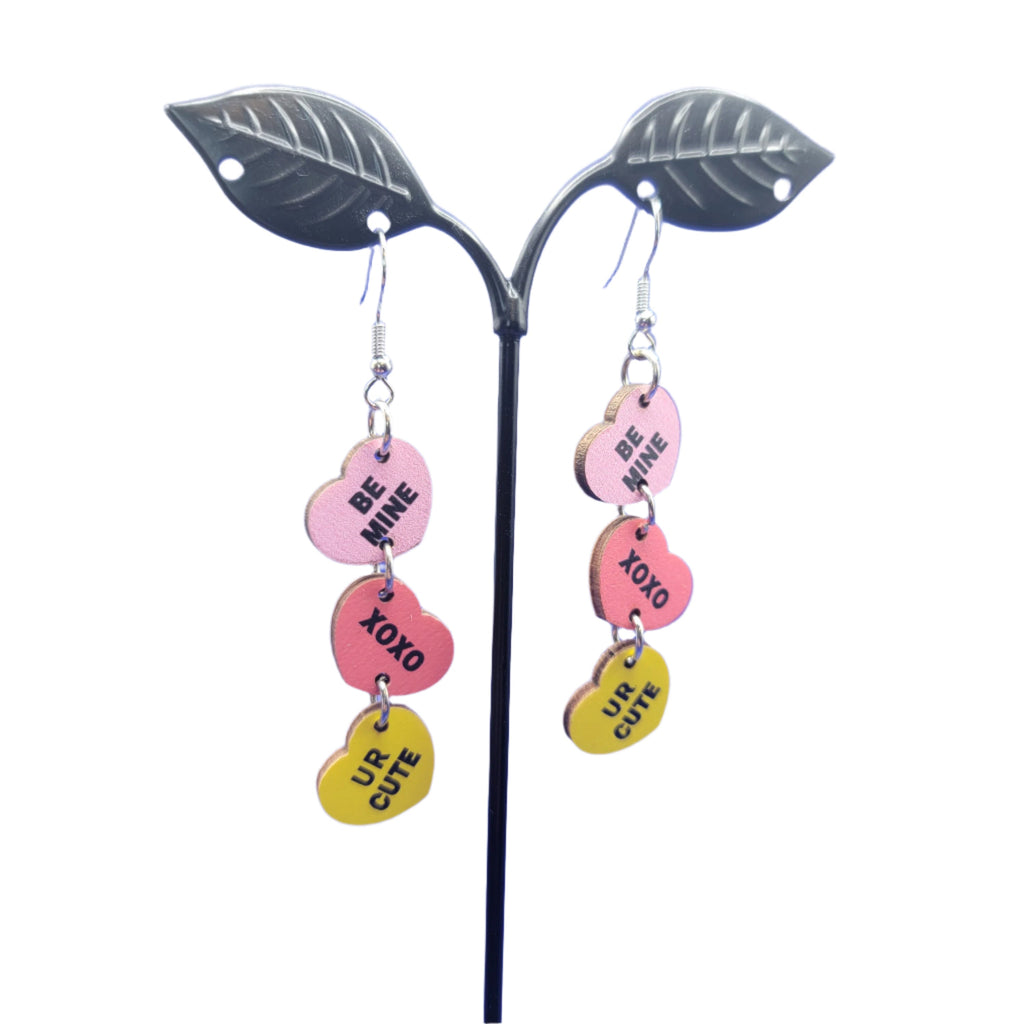 Conversation Heart Earrings