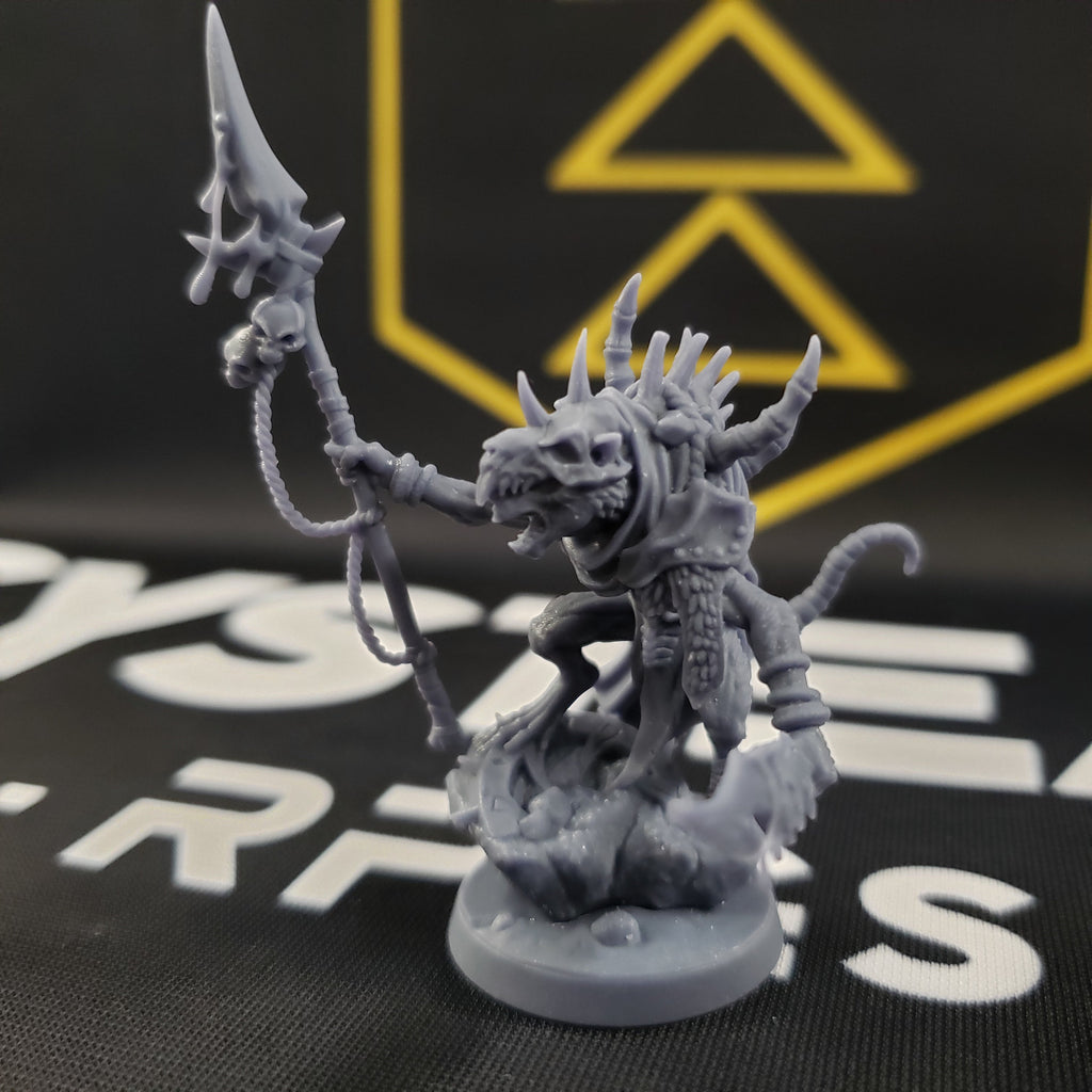 Bonekrat Carrionbearer (Male Ratkin Warlord)