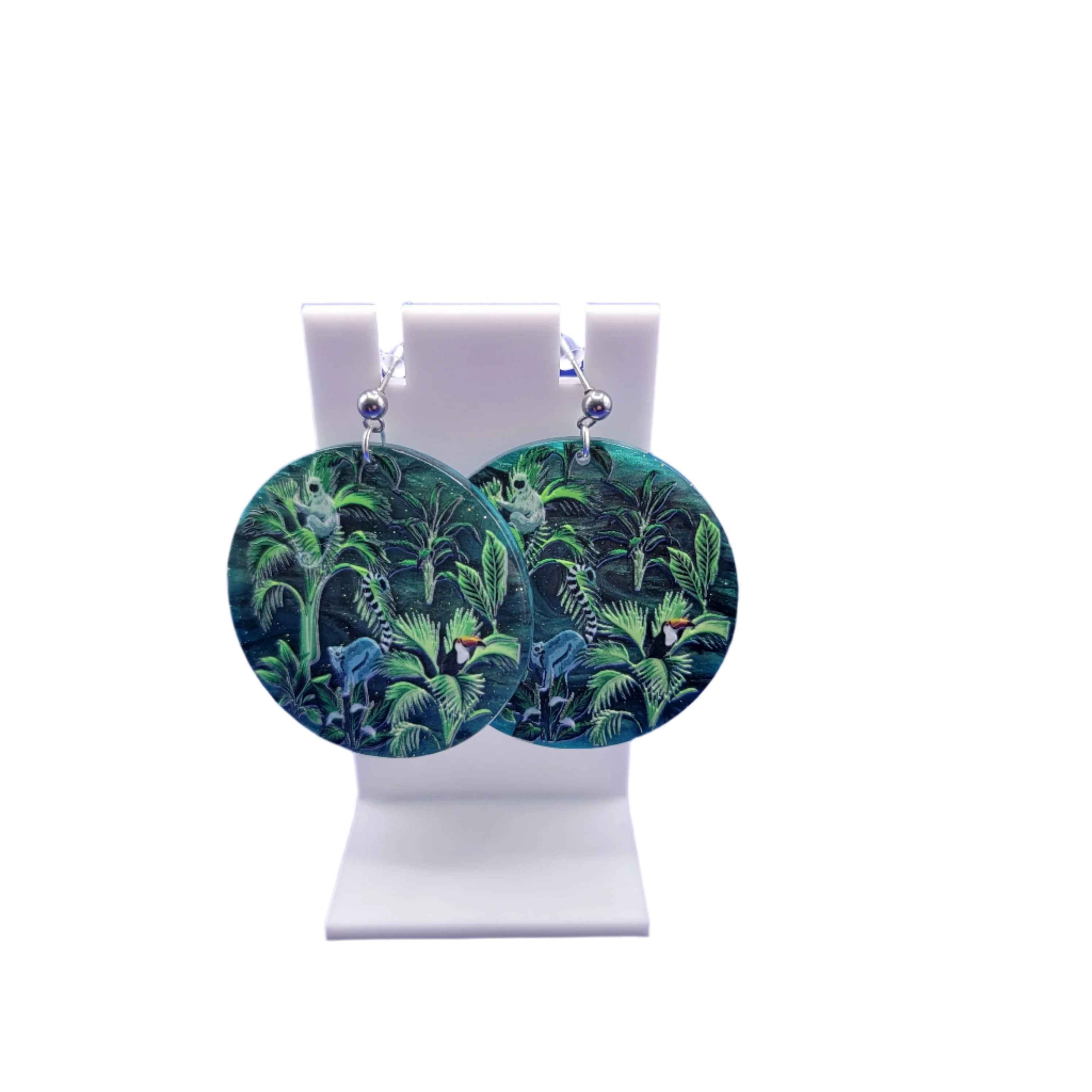 rain forest earrings Main image