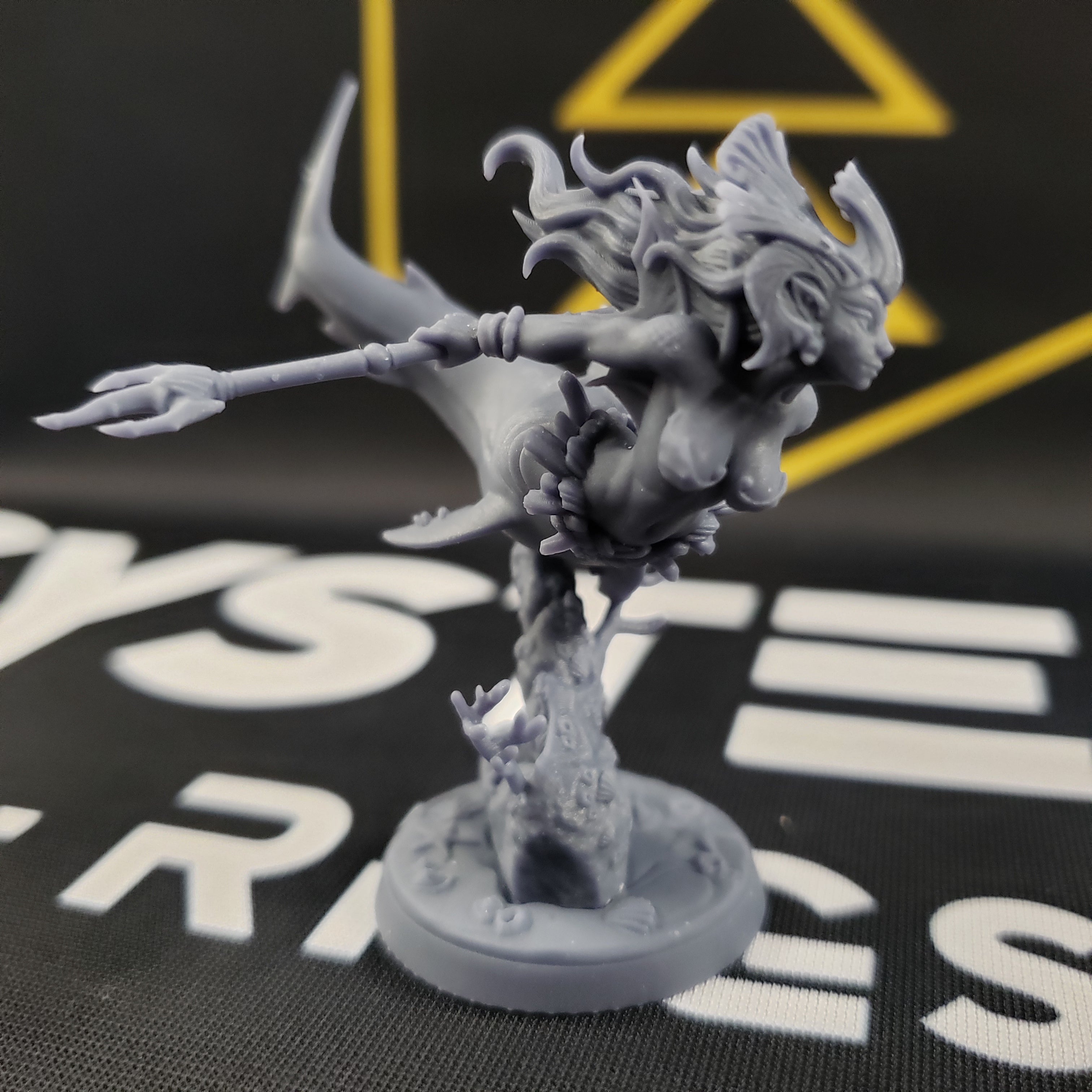 Tryphosa, Mother of the Sharks (Female Merfolk Warrior) -