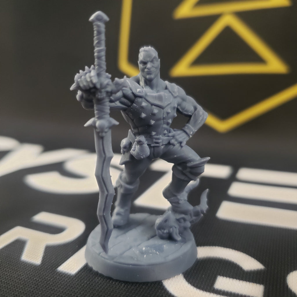 Tino Kobold-Bane (Male Human Barbarian)