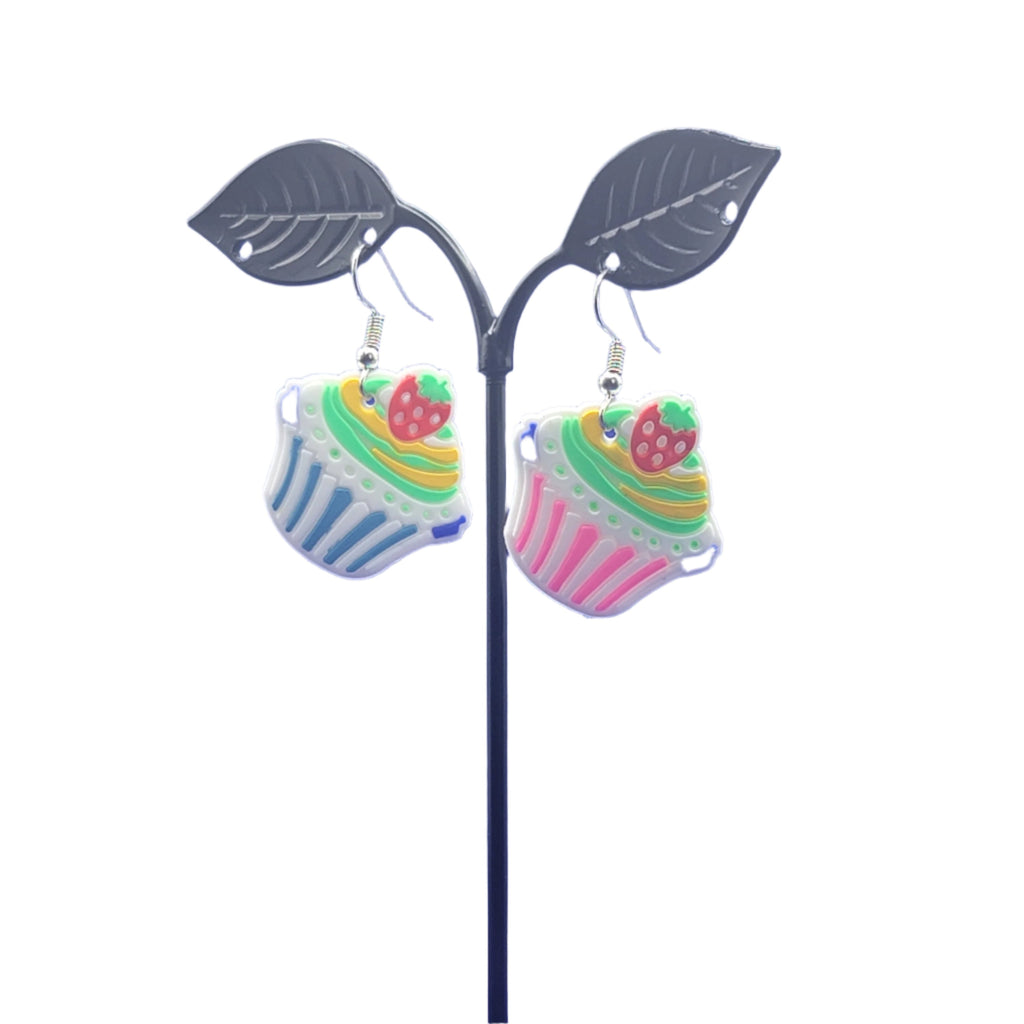 Cupcake earrings
