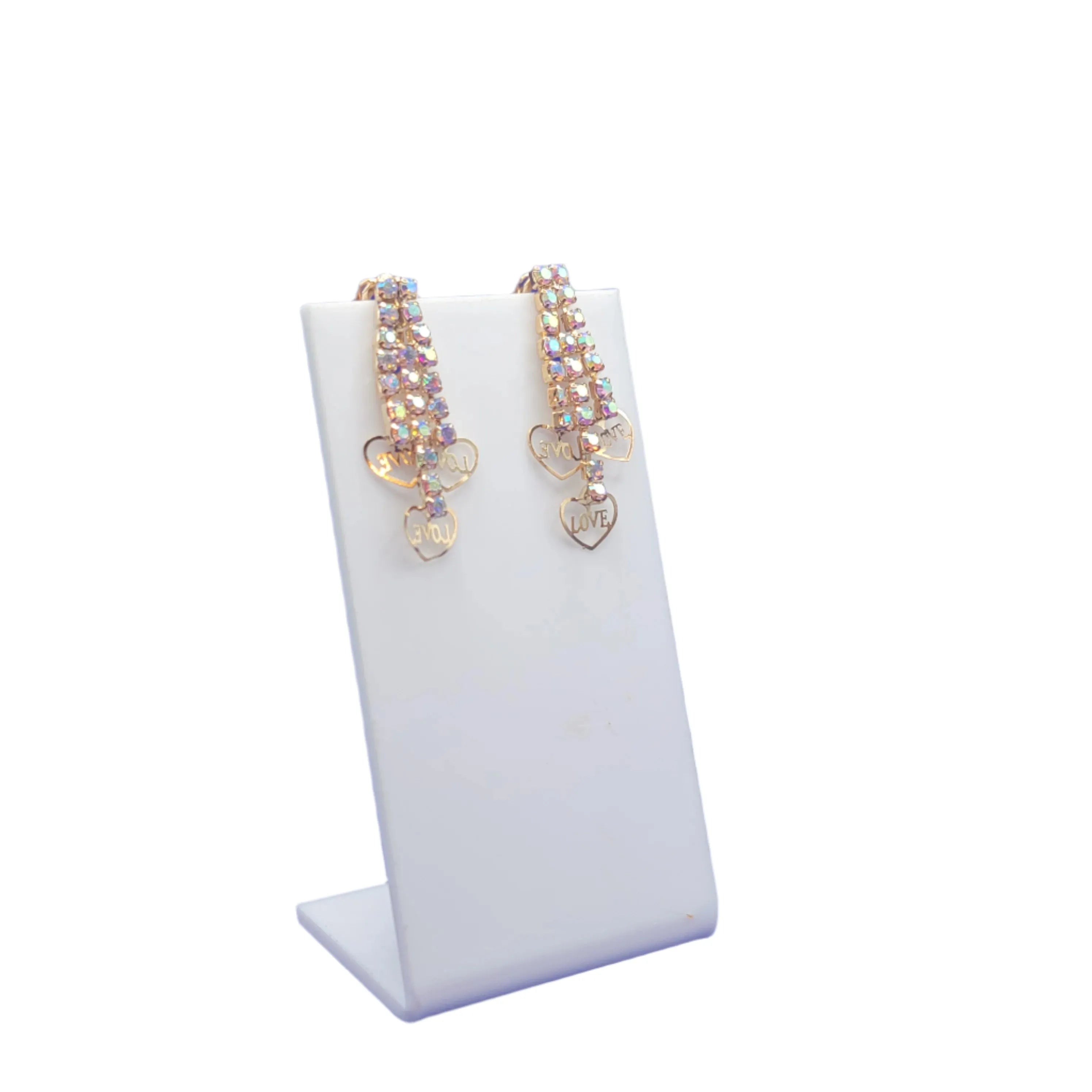Three Hearts With Love Earrings Main image