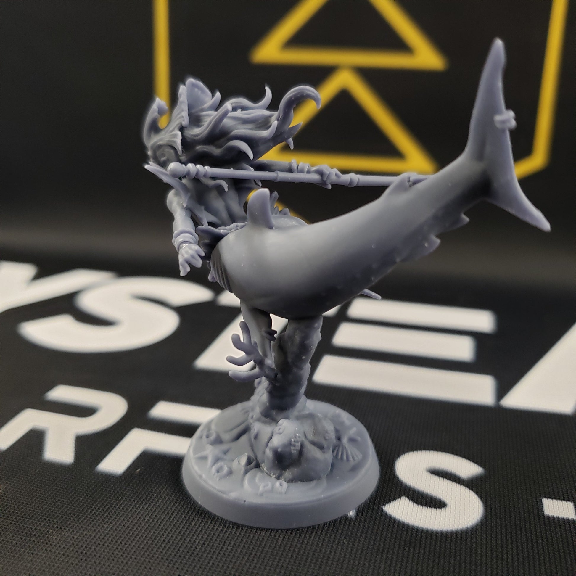 Tryphosa, Mother of the Sharks (Female Merfolk Warrior)