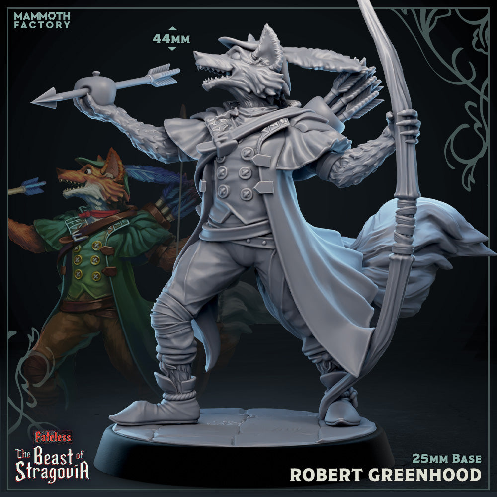 Robert Greenhood (Male Arcanaloth Ranger) Main image