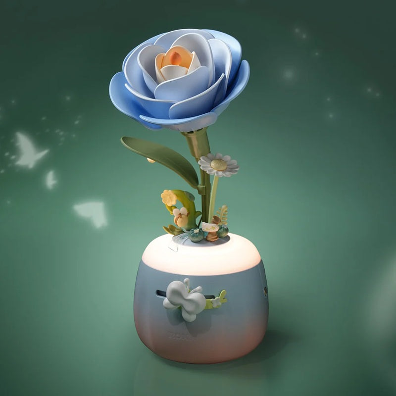 Floral Art Starry Camellia Lamp