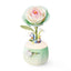 Floral Art Minty Camellia Lamp