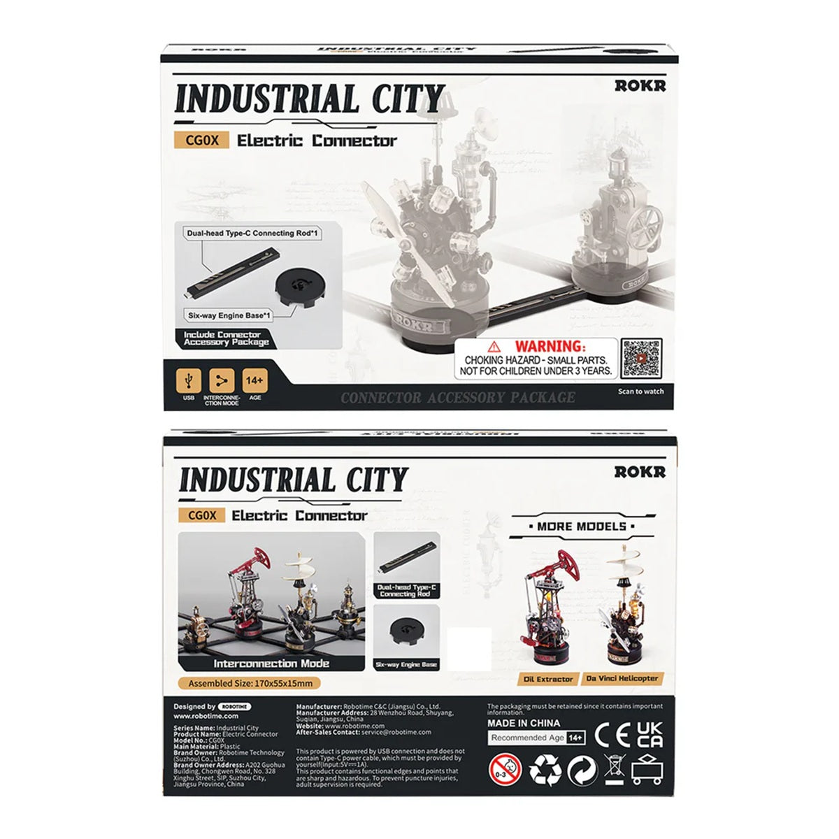 ROKR - Industrial City Electric Connector