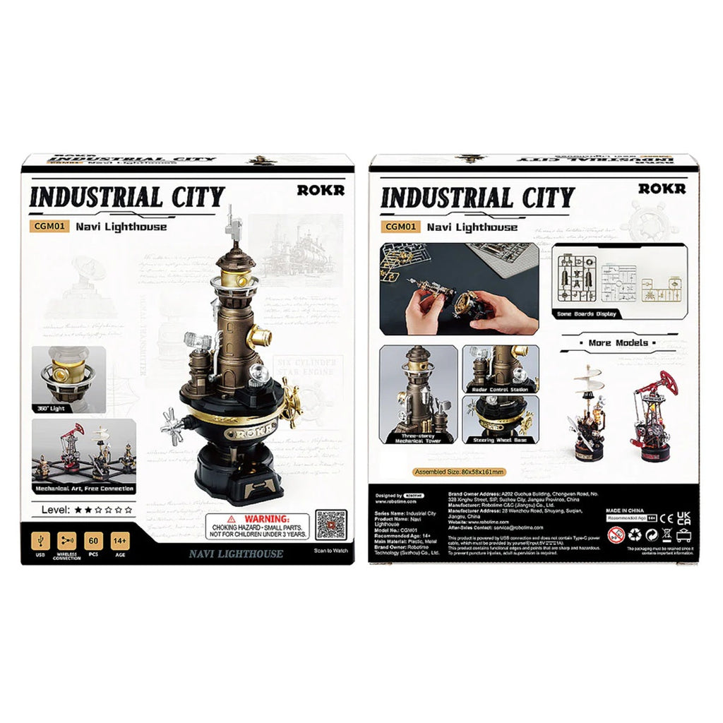 ROKR - Navi Lighthouse Mechanical 3D Puzzle